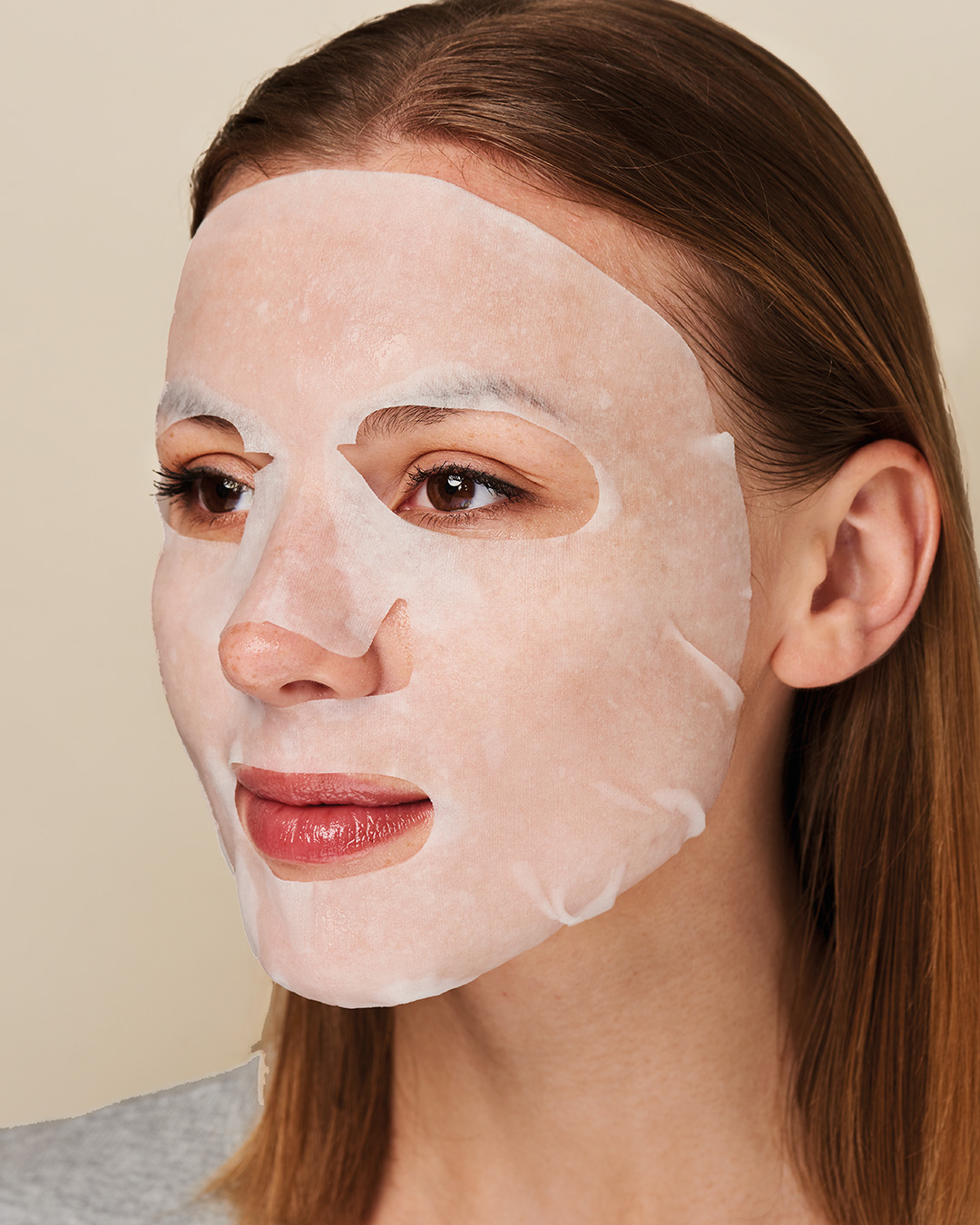 Skin peeling face mask with Glycolic Acid - Iroha Nature